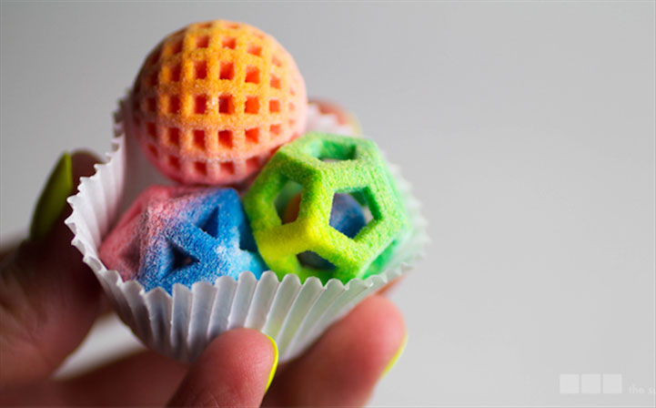 Hub 3D printed food imprimantes alimentaires pour professionnels