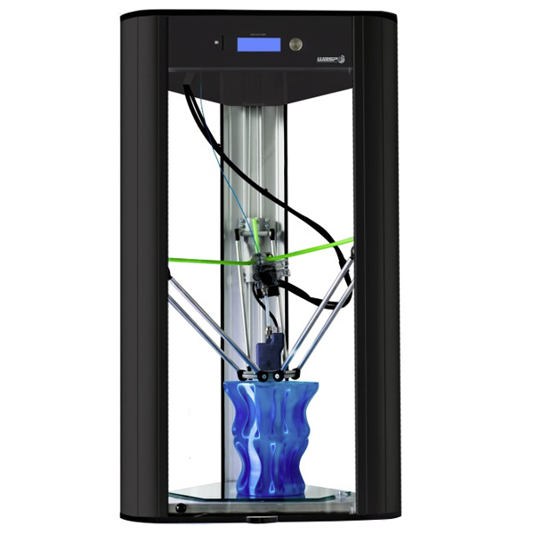The WASP DELTA TURBO 2040 3D printer.