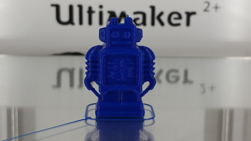 The famous test file Robot by Ultimaker.