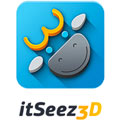 itSeez3D-sin-3D de barrido-logo-mobile-aplicaciones sean capaces de escaneado 3D de una persona ou un objeto con su teléfono o tableta. 