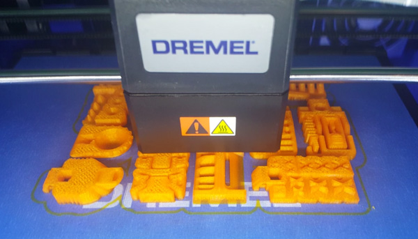 The Dremel 3D40 Idea Builder for Education extruder.