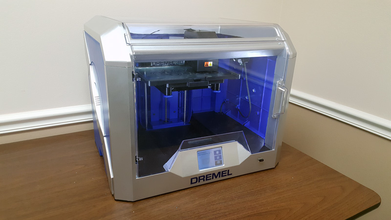 Our Dremel 3D40 Idea Builder setup.