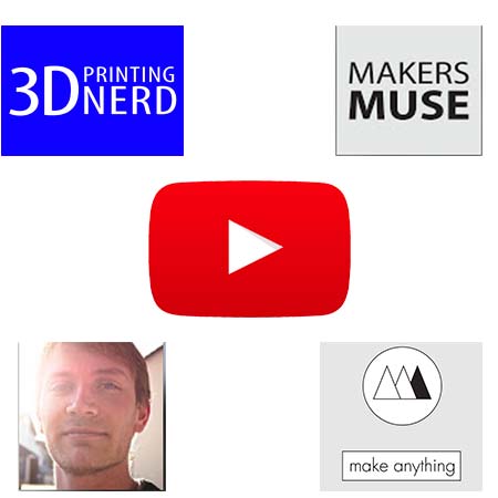 how to become a 3D printing Youtuber. The tips from the best 3D printing Youtubers.