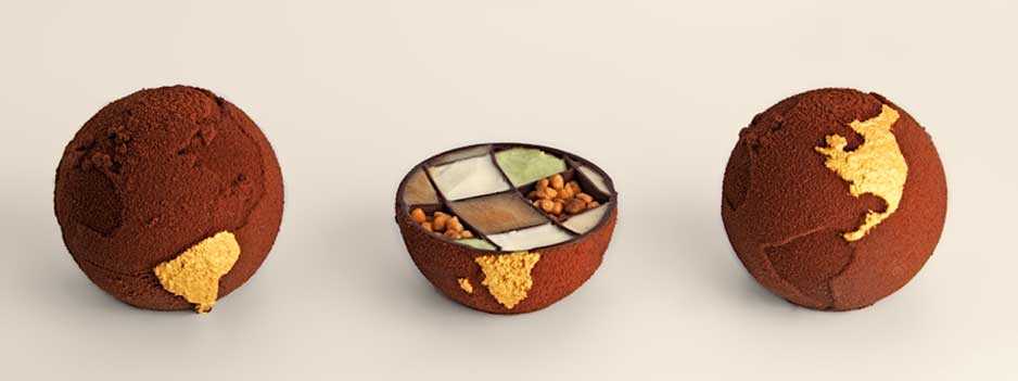 3D printed food art by Marijn Roovers