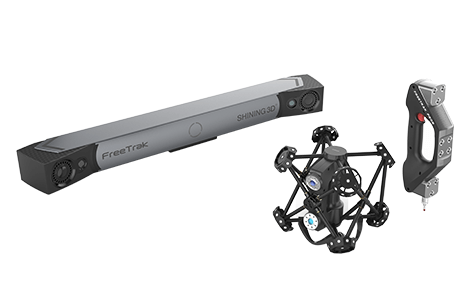 Freescan Trak and FreeTrak Probe Shining 3D - 3D scanners Freescan Trak and FreeTrak Probe Shining 3D - 3D scanners