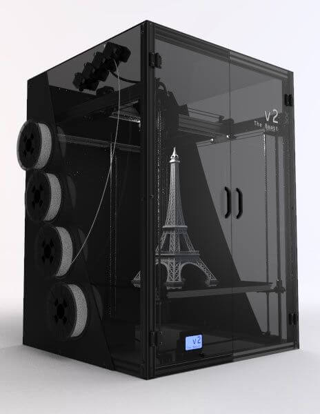 Imperialisme Hane Napier Cultivate3D The Beast V2 review - desktop 3D printer
