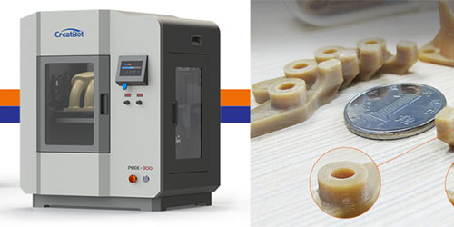 CreatBot taking high-temp 3D printing to the next level with the PEEK-300