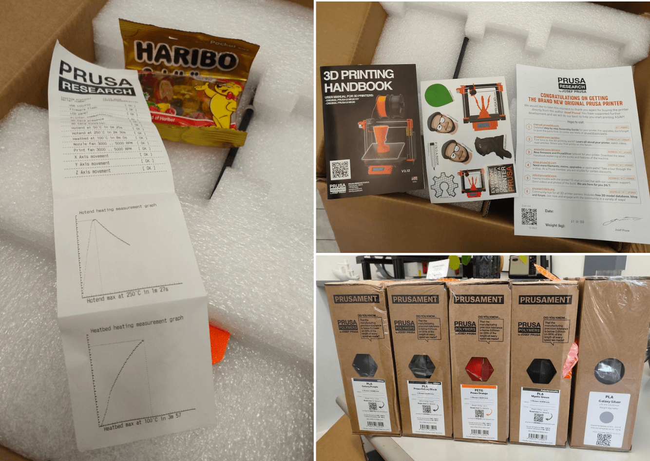 Unboxing PRUSA RESEARCH ORIGINAL PRUSA I3 MK3 REVIEW