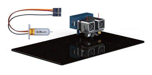 CreatBot F430 système calibration plateau d'impression