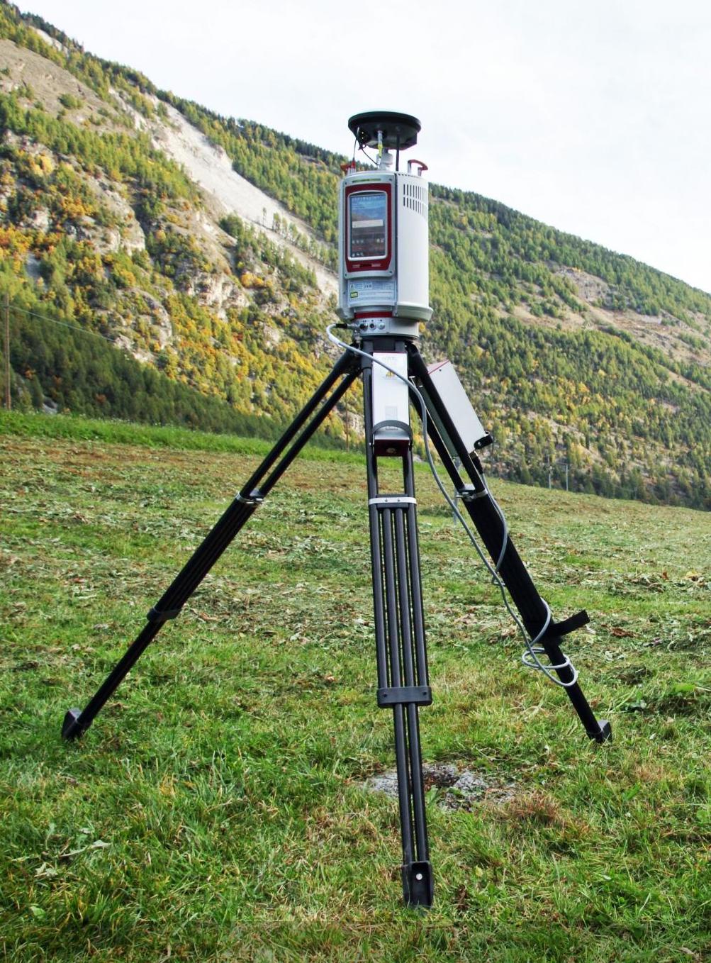 A terrestrial laser scanner