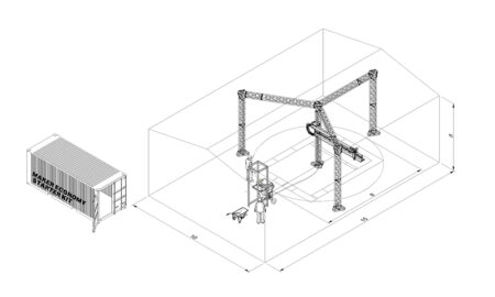 Crane WASP WASP - 3D printers Crane WASP WASP - 3D printers